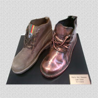 Original and Bronzed Boot