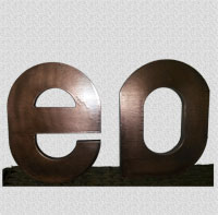 Business Name Wooden Letters